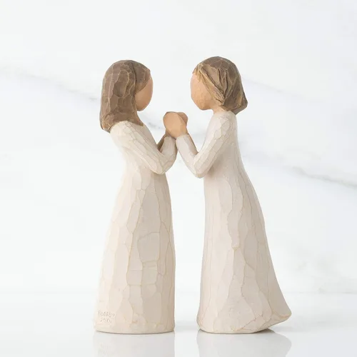 Miniatura 2 de Willow Tree Sisters by Heart - Figura esculpida pintada a mano