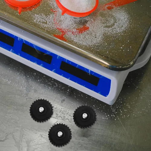 Miniatura 5 de BESTOYARD 4 piezas de repuesto de patas universales de goma y hierro antideslizantes para cocina digital, electrónica, joyería, básculas de alimentos