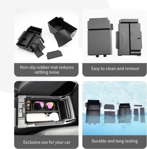 Miniatura 6 de CDEFG Bandeja organizadora de consola central Crosstrek 2024 2025 2026 para Subaru Crosstrek Hybrid Impreza 2024 2025 2026, accesorios para consola
