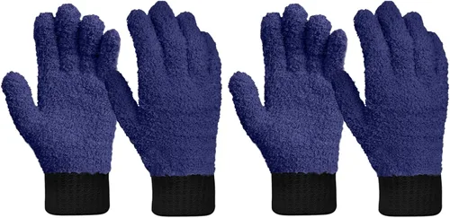 Miniatura 9 de MIG4U Guantes de limpieza de microfibra para el hogar, guantes para limpiar persianas, ventanas, contraventanas, muebles y coche, reutilizables, sin