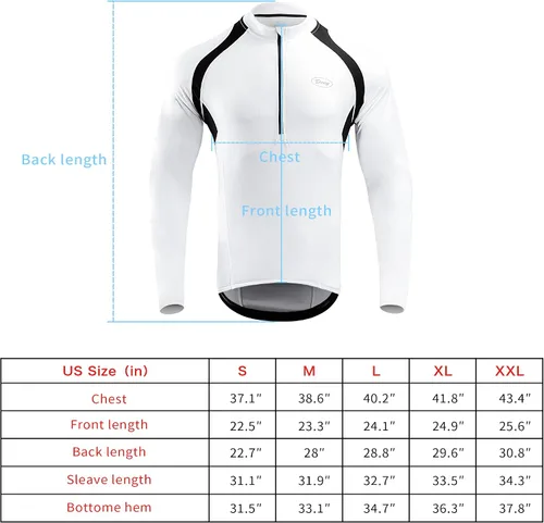 Miniatura 6 de Cycling Bike Jersey for Men Short and Long Sleeve Bike Bicycle Shirts Biking Clothing Breathable Quick-Dry Shirt with Pockets