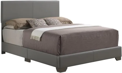 Miniatura 5 de Glory Furniture Cama individual tapizada de piel sintética Aaron en color rosa