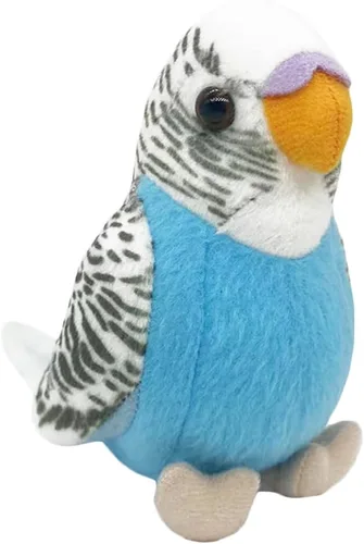 1 Pieza Juguete de Periquito Relleno, 5.5 pulgadas, Juguete de Peluche de Periquito Australiano, Juguete Suave de Periquito, Pájaro de Peluche para