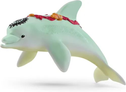 Miniatura 3 de Schleich Bayala - Juego de 2 piezas de Isabelle la sirena y delfín, juguetes de hadas de fantasía para niños a partir de 5 años