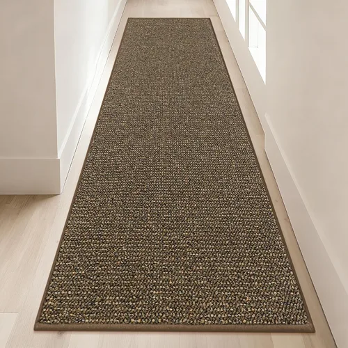 Miniatura 32 de BEQHAUSE Alfombra de Entrada de 20"x32" Tapete Interior para Puerta Antideslizante Lavable, Alfombras de Pasillo Absorbentes y Resistentes a Manchas