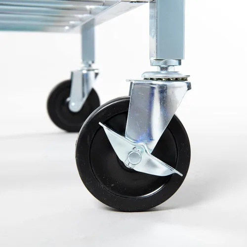 Miniatura 5 de CHAMPRO Monster Steel Basketball Ball Locker sobre ruedas, capacidad de baloncesto de 20