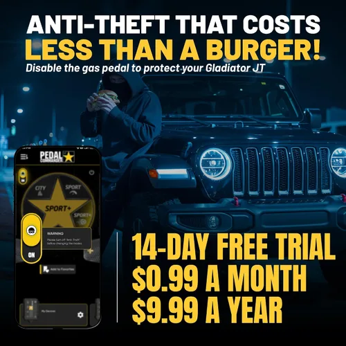 Miniatura 4 de PEDAL COMMANDER Controlador de aceleración para Jeep Gladiator JT 2020-2025