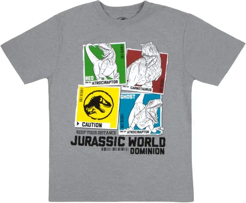 Miniatura 4 de Jurassic World Dominion - Conjunto de 2 sudaderas con capucha y camiseta para niños, paquete de 2