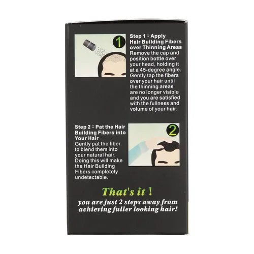 Miniatura 6 de Dexe Hair Building Fibers Color Powder Instant Thicken Thinning Hair for Men and Women