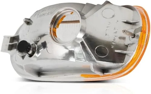 Miniatura 6 de KarParts360 Para Volkswagen Beetle Luz de señal de giro 1998 99 00 01 02 03 04 2005 lado del conductor Lente transparente y ámbar VW2520103