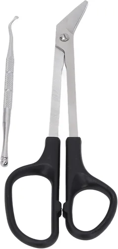 Miniatura 9 de Beauty Scissor - Cortador de uñas de los pies, tijeras de uñas de mango largo y cortaúñas para uñas gruesas, cortaúñas con recogedor de uñas