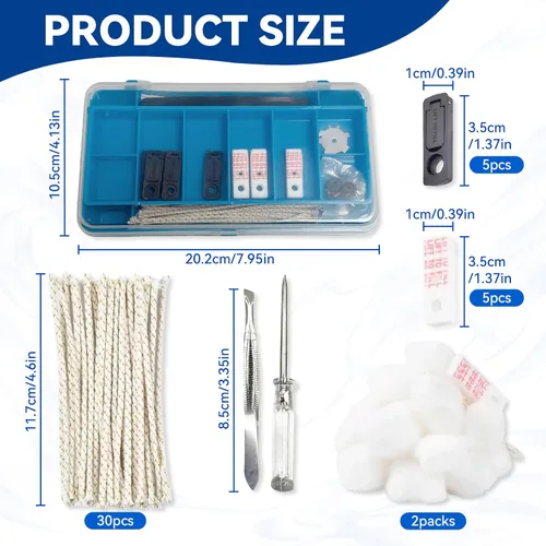 Miniatura 2 de Kit de reparación universal para encendedor, encendedor líquido, kit de reparación y mantenimiento para encendedor de gasolina, kit de reparación