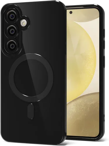 Miniatura 172 de Svanove para Samsung Galaxy S22 Funda de teléfono de silicona magnética, compatible con Magsafe, linda para mujeres, brillante color brillante, gel