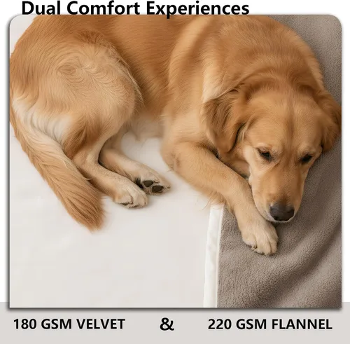 Miniatura 4 de Manta impermeable para perros pequeños, a prueba de fugas, manta reversible para sofá, cama, protector de muebles lavable a máquina, 25 x 35