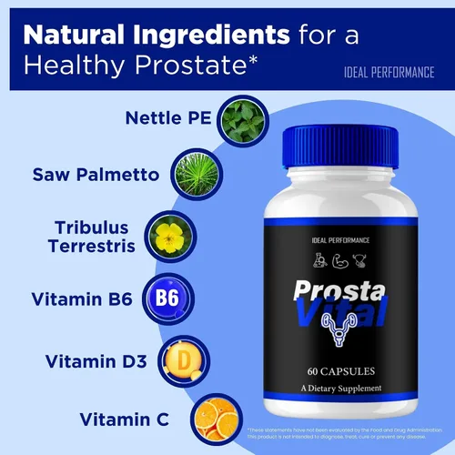 Miniatura 6 de ProstaVital para hombres, cápsulas Prosta Vital, pastillas de suplemento Prosta Vital para hombres, máxima fuerza para el bienestar diario