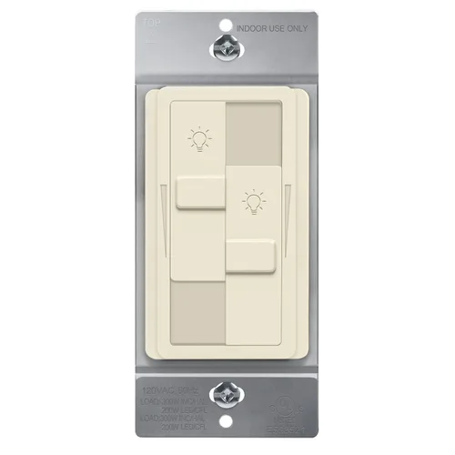 Miniatura 21 de TOPGREENER Interruptor digital de atenuación para luces LED / CFL regulables de 200 W, interruptor de atenuación deslizante LED de un solo polo,