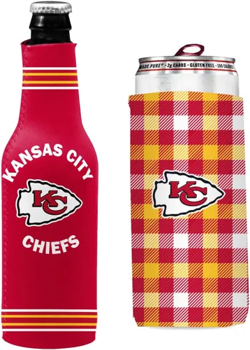 Miniatura 90 de Portavasos y Portabotellas de Fútbol Americano Aislante Enfriador de Bebidas Huggie Green Bay (Packers) - Estática activa