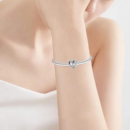 Miniatura 86 de Abalorios de plata de ley 925 con letras de la A ~ Z, para pulseras, collares, Día de San Valentín, Día de la Madre, joyería regalos para mujeres