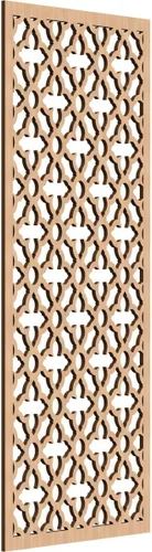 Miniatura 56 de Madison Paneles de pared decorativos de madera con calado, 9 3/8 pulgadas de ancho x 24 3/8 pulgadas de alto x 3/8 de alto, roble rojo rojo (Red Oak)