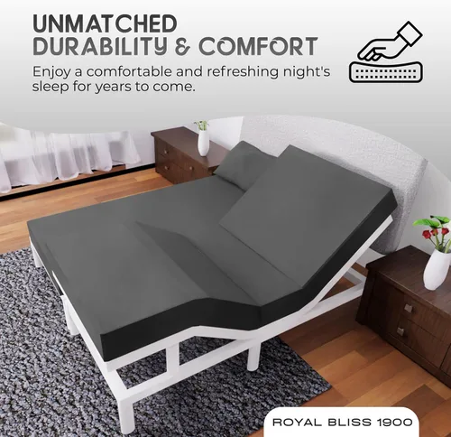 Miniatura 7 de Juego de sábanas divididas California King – Juego de 5 piezas – Sábanas divididas California King para cama ajustable, sábanas ajustables divididas