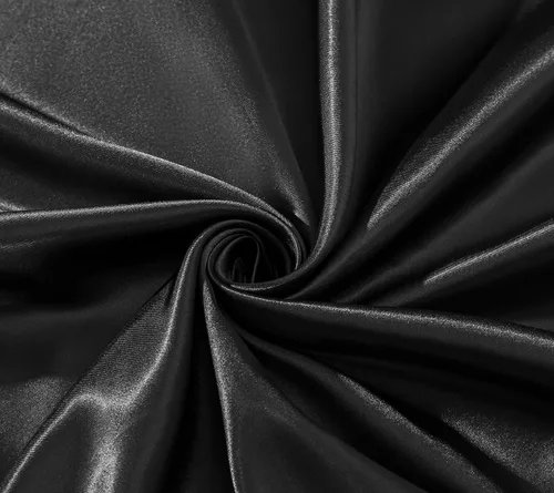 Miniatura 7 de MILVOWOC Sábana bajera ajustable de satén tamaño King - Sábana de cama de fondo suave negro, 1 pieza