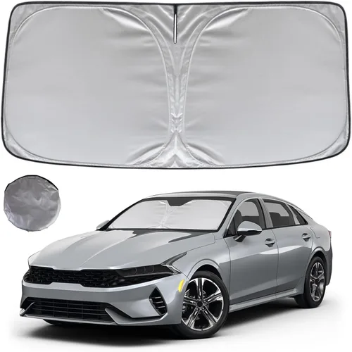 Miniatura 62 de KAYZT Parasol para parabrisas para Honda Civic 2022-2025 11.ª generación, parasol plegable para ventana delantera, accesorios de ajuste personalizado