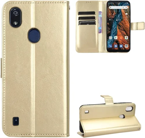 Miniatura 86 de Funda para Boost Mobile Celero 5G + Funda de piel con tapa para Boost Mobile Celero 5G Plus, color negro