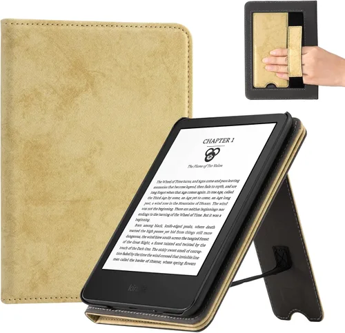 Miniatura 38 de CoBak Case for 6" E-Reader - PU Leather Smart Cover with Auto Sleep/Wake & Hand Strap