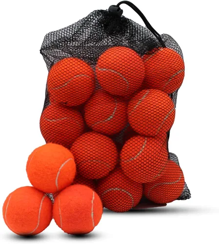 Miniatura 9 de Swingers Pelotas de tenis, pelotas de ejercicio de entrenamiento para mascotas, pelotas de tenis de práctica de alta elasticidad para principiantes