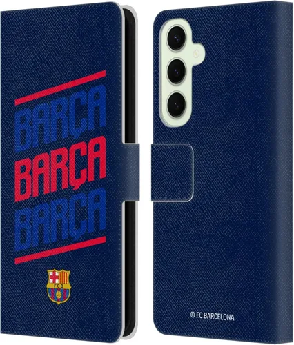 Miniatura 177 de Head Case Designs Funda de piel con licencia oficial del FC Barcelona Barca Crest Graphics para Samsung Galaxy A06 4G