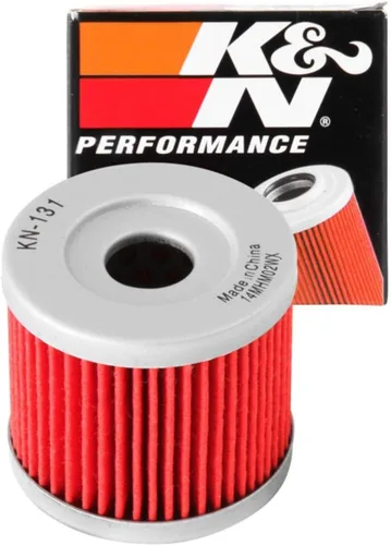 K&N Filtro de Aceite para Motocicleta: Alto Rendimiento, Premium, Diseñado para ser utilizado con Aceites Sintéticos o Convencionales: Compatible