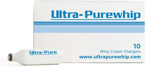CreamRight Ultra-Purewhip - Cargador de crema batida | Cartuchos de crema batida de acero inoxidable duraderos aprobados por el chef de 0.28 oz para