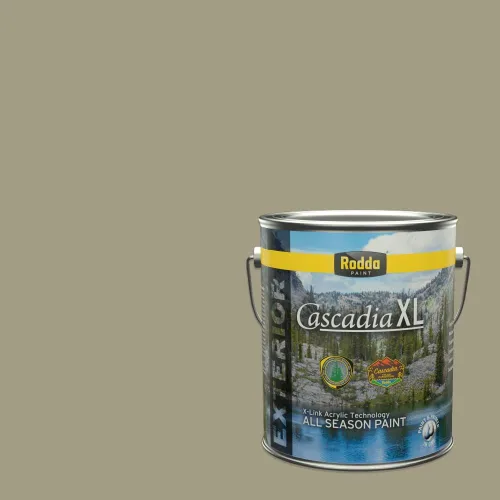 Miniatura 5 de Rodda Paint CASCADIA XL - Pintura e imprimación satinada para exteriores en uno, cuarto de galón, azul Madonna