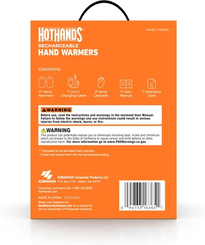 Miniatura 2 de HotHands Calentadores de manos recargables