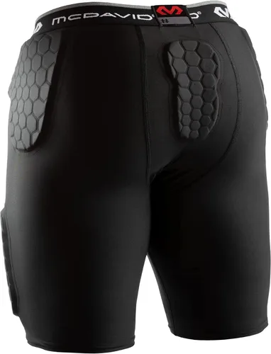 Miniatura 2 de McDavid Men's Compression Shorts wHEX Pads Dual-Density Tights wHip, Tailbone, Thigh Padding for wCup Pocket, Football