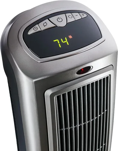 Miniatura 9 de Lasko Calentador de torre de cerámica digital oscilante para el hogar con termostato ajustable, temporizador y control remoto, 23 pulgadas, 1500 W