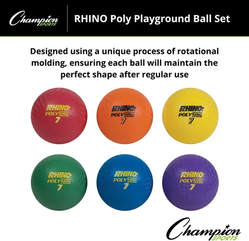 Miniatura 11 de Champion Sports Juego de bolas de juegos de polietileno