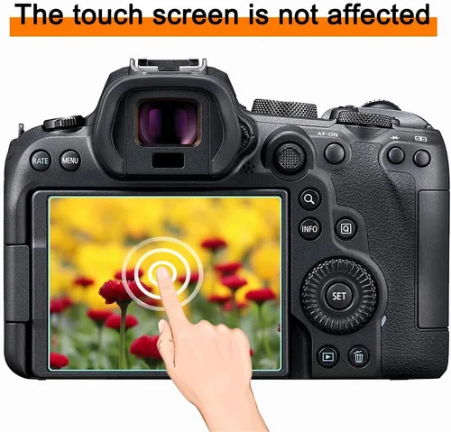 Miniatura 2 de Protector de pantalla ZF antiarañazos, antiburbujas, vidrio templado ultra transparente 9H, paquete de 3, compatible con cámara Nikon Z f/Z 50ii Z5