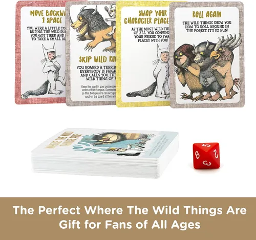 Miniatura 4 de AQUARIUS Juego de mesa Where The Wild Things are Journey, diversión para niños y adultos, mercancía y coleccionables con licencia