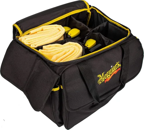 Miniatura 4 de Meguiar's Detailing Bag - Premium Car Bag and Detailing Supply Organizer - Portable for All Your Favorite Supplies, Black