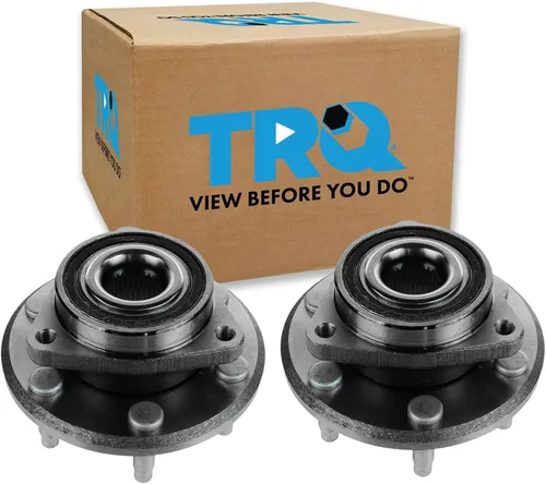 Miniatura 141 de Conjunto de Rodamientos de Rueda y Cubo Delantero Izquierdo y Derecho TRQ 2 Piezas Compatible con Jeep Wrangler 2007-2017 2018 Wrangler JK