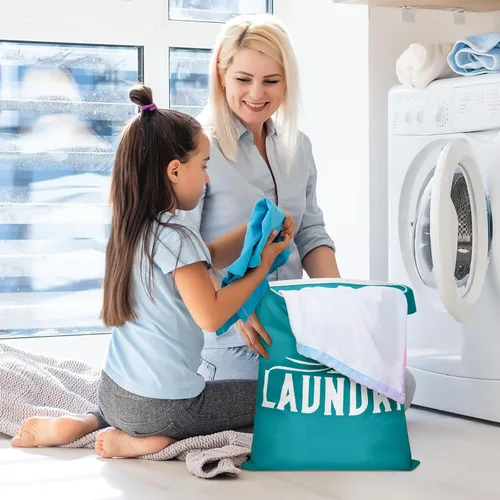 Miniatura 4 de 2 bolsas grandes de viaje para lavandería, bolsa húmeda impermeable lavable para ropa sucia, traje de baño, entrenamiento, gimnasio, piscina, yoga