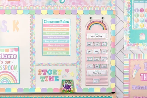 Miniatura 3 de Teacher Created Resources Letras magnéticas de 3 pulgadas en bloque en colores pastel Pop Bold
