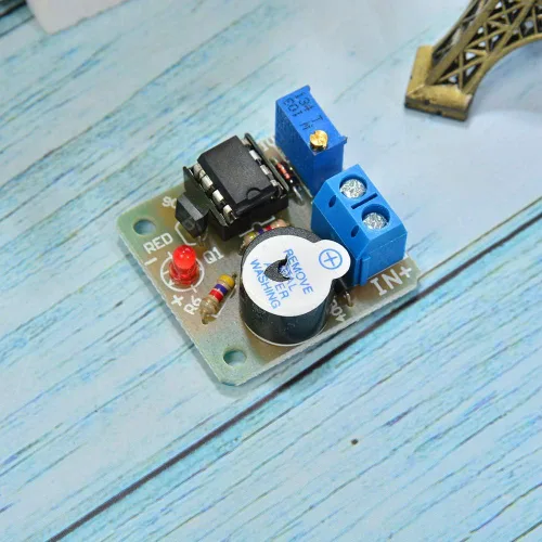 Miniatura 6 de Comimark 2 unids 12 V batería a bordo de bajo voltaje alarma zumbador bajo módulo de protección de voltaje