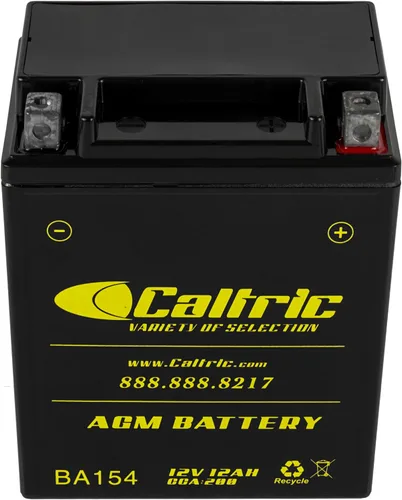 Miniatura 4 de Caltric Agm - Batería compatible con Honda Ft500 Ft-500 Ascot 500 1982 1983