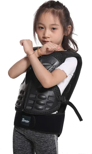 Miniatura 5 de Reomoto Protector de cuerpo completo para niños, equipo de motocross, para motocicleta, ciclismo, esquí, motocicleta, equitación, chaleco