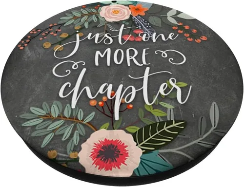 Miniatura 2 de Just One More Capítulo, bonito regalo para amante de la lectura de libros, PopSockets Grip y soporte para teléfonos y tabletas
