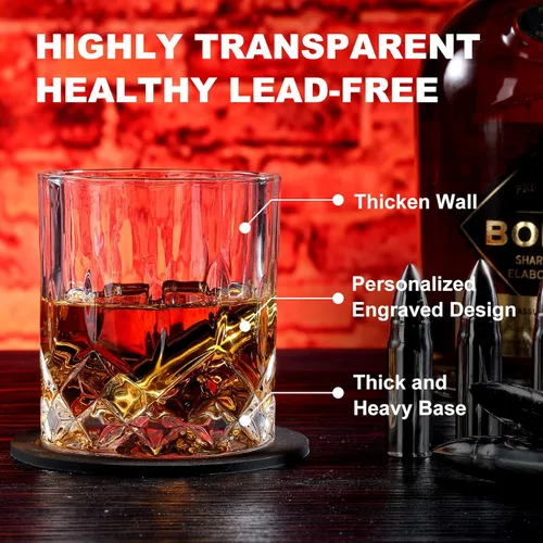 Miniatura 3 de Regalos de whisky para hombres y esposos, regalos de aniversario de boda para él, ideas de regalo de cumpleaños de parte de la esposa, juego