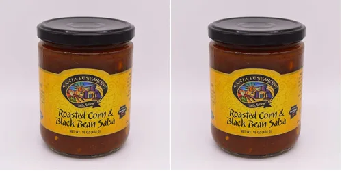 Miniatura 5 de SANTA FE SEASONS Salsa de maíz asado y frijoles negros, 16 onzas