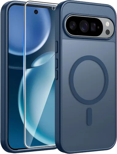 Miniatura 50 de FNTCASE - Funda para iPhone 16 Pro: magnética, mate, translúcida, de grado militar, protectora contra caídas, resistente, fina, duradera y a prueba